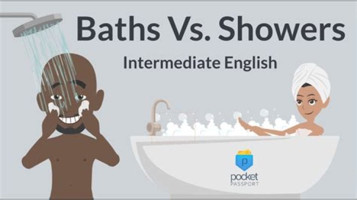 Are baths dirtier than showers?