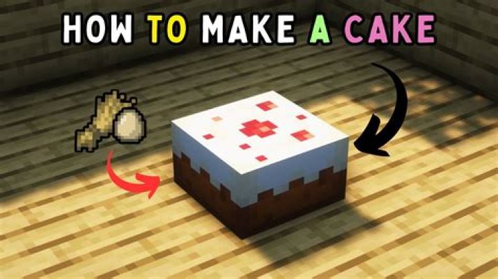 Can you make cake in Minecraft?