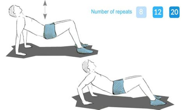 What are reverse push ups?