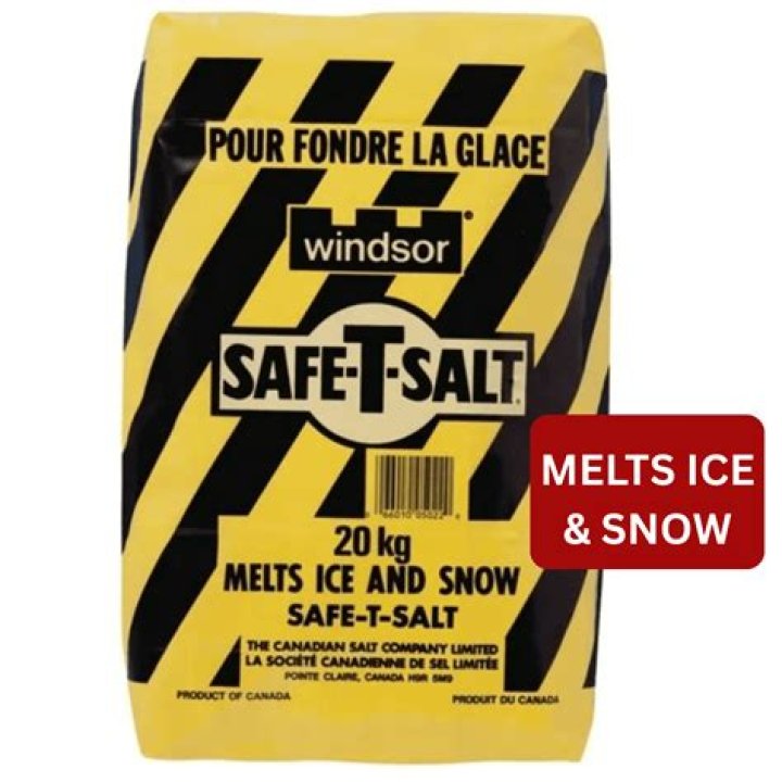 What can I use instead of salt for ice?