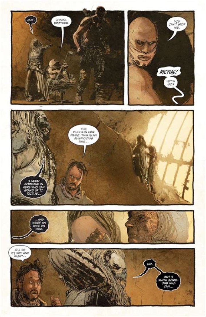 What does Immortan Joe say to Nux?
