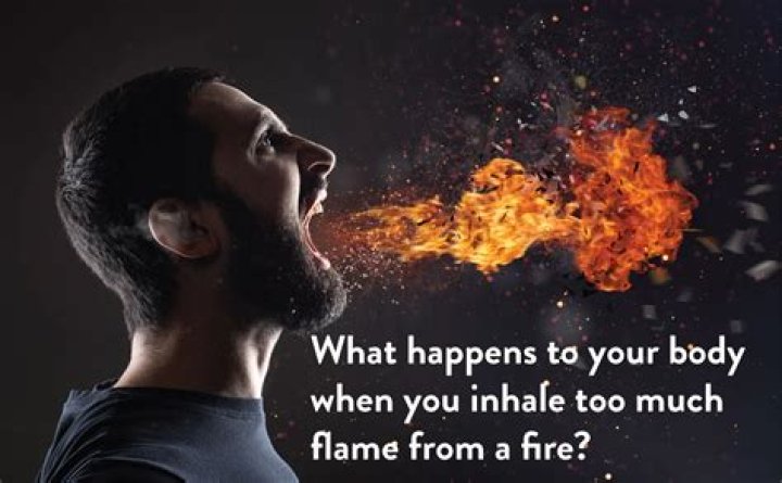 What happens if you breathe in smoke from a bonfire?