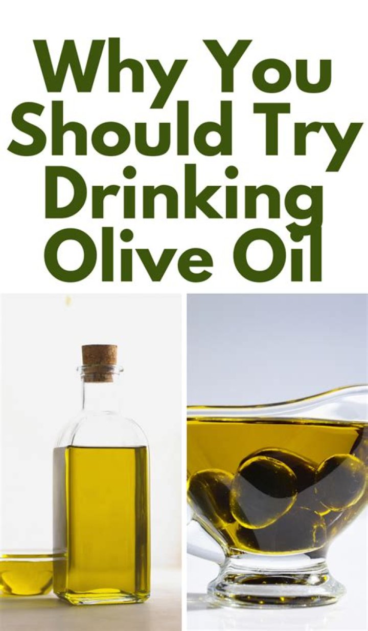 What type of olive oil is best for drinking?