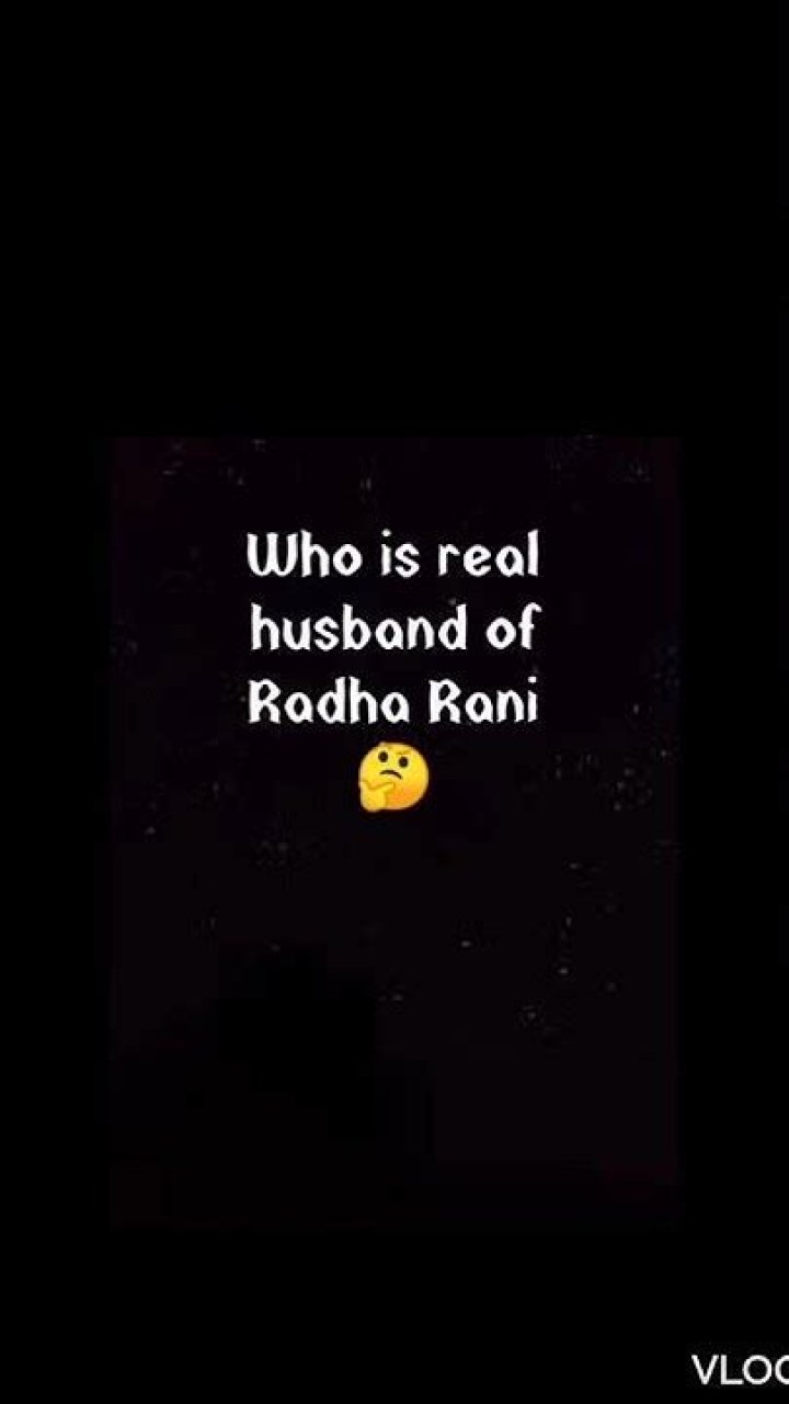 WHO IS REAL husband of Radha?