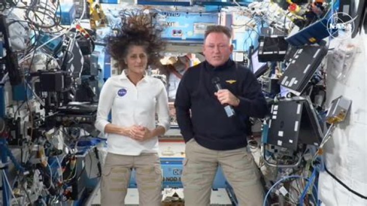 Why can't astronauts see stars in space?
