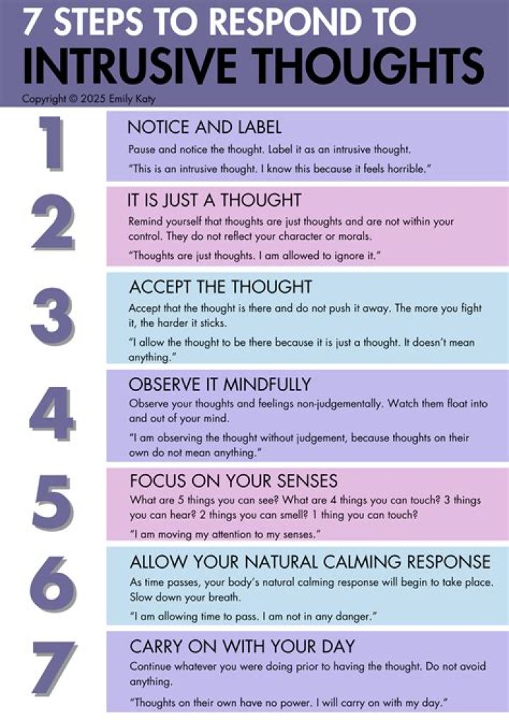 Will intrusive thoughts ever go away?